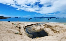 Bãi biển Ba Làng vịnh Nha Trang bị 'lở loét', ô nhiễm vì đâu?