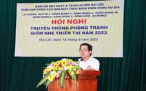 9 thuỷ điện trên sông Vu Gia cùng truyền thông 
phòng tránh giảm nhẹ thiên tai