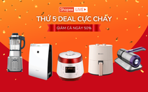 Loạt ‘bảo bối’ nhà bếp chỉ còn nửa giá trên Shopee Live