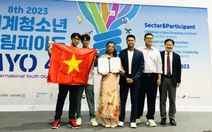 Nhóm học sinh Quảng Ninh ẵm giải vàng lẫn giải đặc biệt Olympic khoa học quốc tế Hàn Quốc