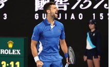 Djokovic chật vật đi tiếp ở Úc mở rộng 2024