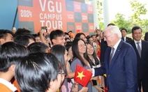 Tổng thống Đức gặp sinh viên Trường đại học Việt - Đức