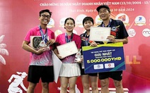 Trường đại học Đà Lạt giành huy chương vàng Giải pickleball các câu lạc bộ quốc gia 2024