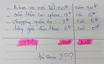 Bài toán chi tiêu 50 triệu đồng khiến nhiều người vò đầu bứt tóc