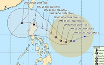 Áp thấp nhiệt đới ngoài khơi Philippines khả năng mạnh lên thành bão, di chuyển vào Biển Đông