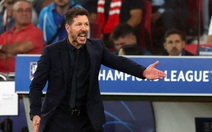 HLV Simeone chỉ trích trọng tài khiến Atletico Madrid thất thủ