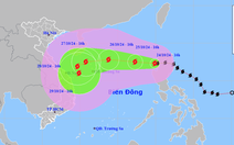 Bão Trà Mi vào Biển Đông thành bão số 6, dự báo có thể quay ngược ra biển