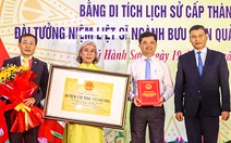 Đài tưởng niệm các chiến sĩ giao bưu Đà Nẵng được công nhận là di tích lịch sử