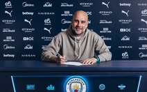 HLV Guardiola muốn giành thêm nhiều danh hiệu, sau khi gia hạn hợp đồng với Man City