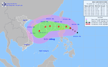 Bão Yinxing rất mạnh, ngày 8-11 vào Biển Đông