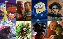 10 phim doanh thu cao nhất 2024: Disney đại thắng nhờ Inside Out 2, Deadpool 3, Moana 2