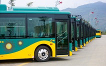 Ngày 20-12, 17 tuyến buýt điện kết nối ga metro số 1 bắt đầu chạy