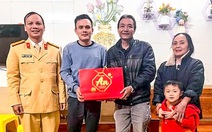 Tìm ra danh tính thanh niên cứu em nhỏ đạp xe đi vào điểm mù xe tải