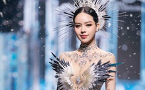 Hoa hậu Thanh Thủy diễn vedette tại Vietnam Beauty Fashion Fest 10