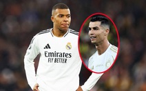 Kylian Mbappe tiếc hùi hụi không có cơ hội sát cánh Ronaldo