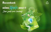 Ra mắt thẻ Sacombank Visa Platinum O₂ hướng đến tiêu dùng xanh