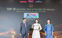 Ứng dụng NCB iziBankbiz cho doanh nghiệp tiếp tục được vinh danh Top sản phẩm Tin dùng Việt Nam