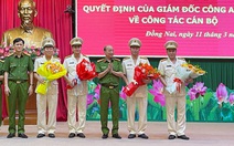 Công an Đồng Nai công bố quyết định điều động 4 cán bộ