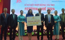 Vietnam Airlines đồng hành cùng Festival Huế 2024