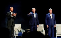 Cựu tổng thống Bill Clinton nói ông Trump đánh cắp thành quả kinh tế thời Obama