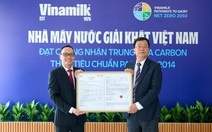 Đẩy mạnh Net Zero 2050, Vinamilk có thêm nhà máy trung hòa carbon