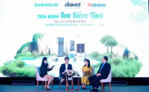 Tọa đàm ion kiềm tươi Daikiosan: chứng thực công dụng, công nghệ