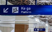 Cụm từ ‘ke ga’ trong ga tàu metro số 1: Chuẩn nhưng cần chỉnh