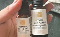 Bé 6 tháng tuổi ngộ độc do bị cho uống nhầm vitamin D người lớn