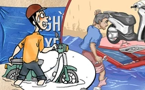 'Kỹ năng sinh tồn' trong mùa mưa ở TP Thủ Đức