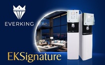 Máy lọc nước ion kiềm tủ đứng tích hợp chức năng nóng lạnh EVERKING EKSignature