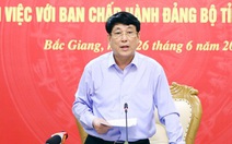 Thường trực Ban Bí thư Lương Cường lưu ý đẩy mạnh kiểm tra, giám sát, phòng ngừa vi phạm