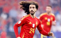 ‘Đầu xù’ Cucurella nhuộm tóc đỏ nếu Tây Ban Nha vô địch Euro 2024