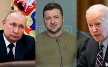 Ông Zelensky 'xí xóa' vụ bị ông Biden gọi nhầm là 'Tổng thống Putin'