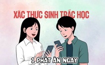 Lúc này có 2 kiểu người xác thực sinh trắc học