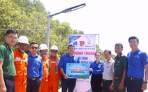 Chiến sĩ tình nguyện góp sức cùng Thạnh An vươn mình