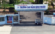 Trường cao đẳng Bình Phước mắc nhiều sai phạm thu chi