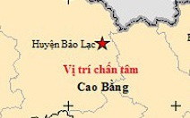 Cao Bằng vừa có động đất