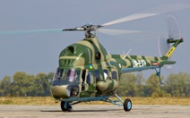 Trực thăng Mi-2 của Ukraine rơi khi huấn luyện, 2 người chết