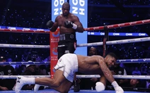 5 lần đấm gục Joshua sau 5 hiệp, Dubois bảo vệ thành công đai hạng nặng thế giới IBF