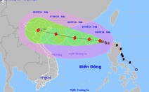 Bão số 3 mạnh lên cấp 11, dự báo mạnh thêm 2 cấp trong 24 giờ tới