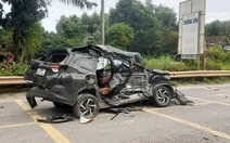 Thêm tài xế xe con tử vong trong vụ va chạm xe đầu kéo trên đường Hồ Chí Minh