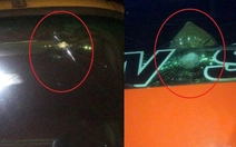Thiếu niên nhặt đá lên cầu vượt ném vào ô tô đang chạy trên cao tốc