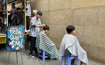 Dành ngày cuối tuần đến bệnh viện nhi đồng cắt tóc miễn phí