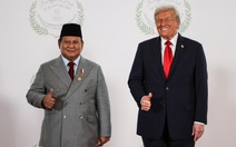 Micro vô tình tiết lộ Tổng thống Indonesia muốn gặp con trai ông Trump