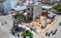 Người dân dỡ nhà, giao đất làm cầu đường Nguyễn Khoái