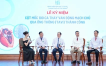 Bệnh viện Đại học Y Dược TP.HCM kỷ niệm 100 ca TAVI thành công