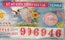 Tờ vé số trúng độc đắc 2 tỉ bị rách ở giữa, Công ty Xổ số Gia Lai nói gì?