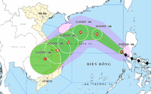 Biển Đông đón bão số 12, không khí lạnh cũng đã tràn về