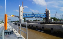 Làm thêm 2 cống ngăn mặn dọc sông Tiền để bảo vệ vùng chuyên canh sầu riêng