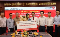 Thầy giáo ở Đà Nẵng trúng vé số độc đắc của Vietlott hơn 179 tỉ đồng